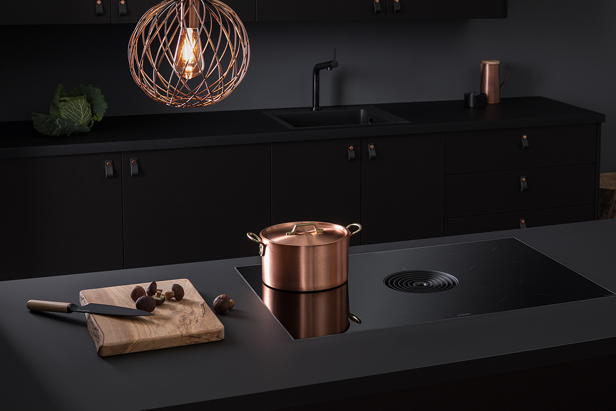 Bora Pure hob flush mounted
